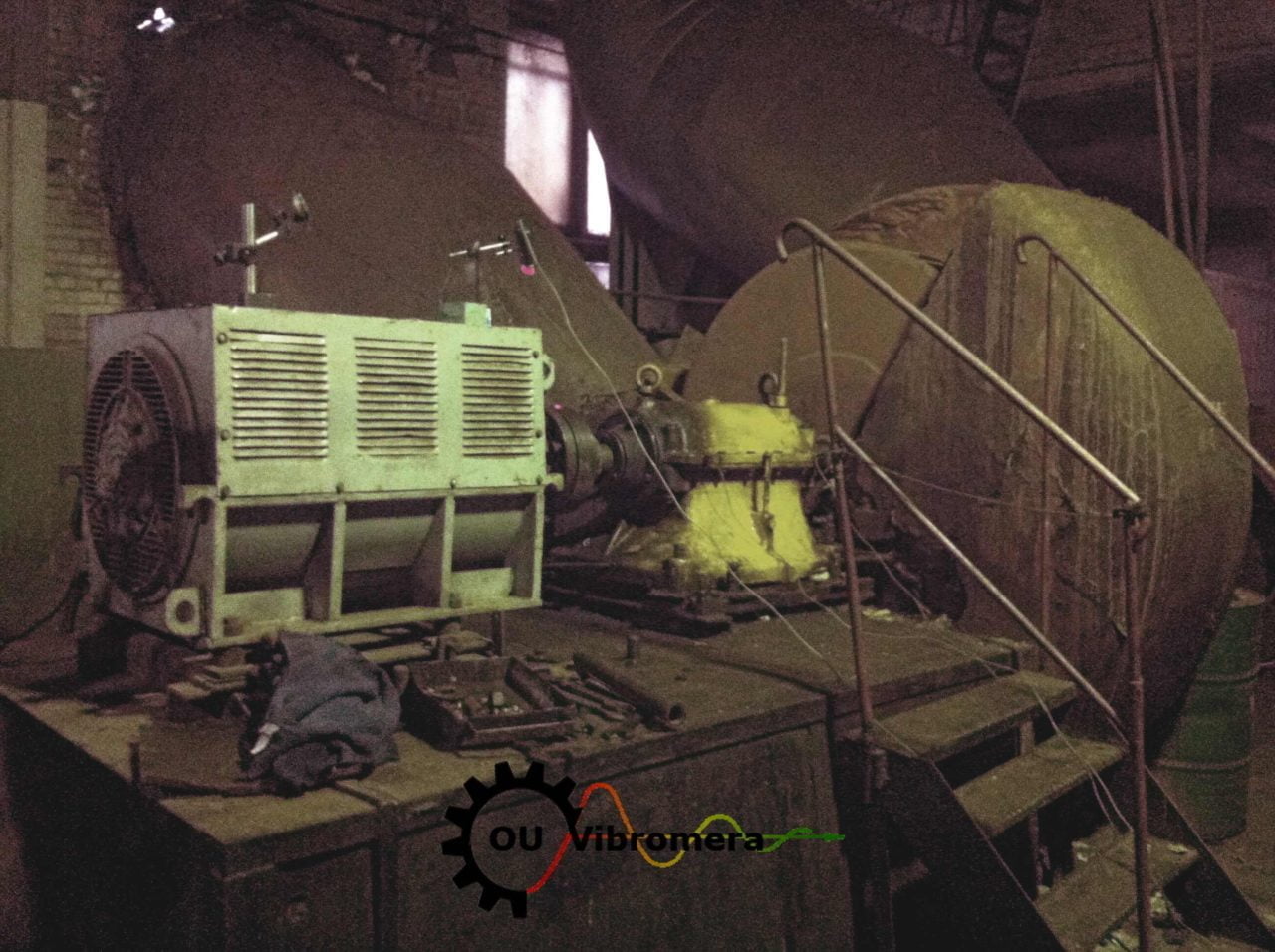 Vyvažovanie obežného kolesa odsávacieho ventilátora na mieste u zákazníka