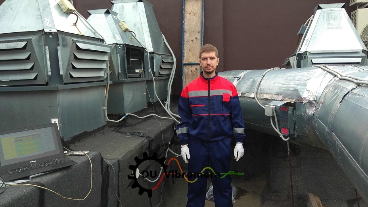 Vyvažovacie závažia inštalované na obežnom kolese ventilátora